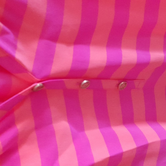 LILLY PULITZER Striped silk top size S - Picture 7 of 13